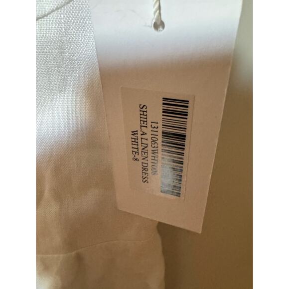 Reformation Shiela Linen Dress - White - Size 8 - NWT - Picture 6 of 8